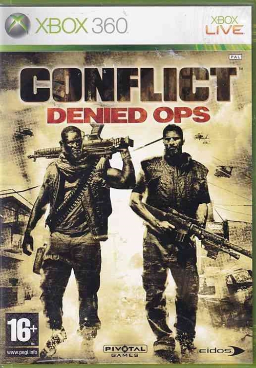 Conflict Denied Ops - XBOX Live - XBOX 360 (B Grade) (Genbrug)